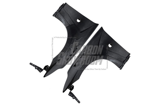 Nissan 370Z Nismo Sport Touring Base Fairlady Z Z34 2009 2010 2011 2012 2013 2014 2015 2016 2017 2018 2019 2020 with Aftermarket Parts - EPA Front Fenders Carbon Fiber from EPR USA