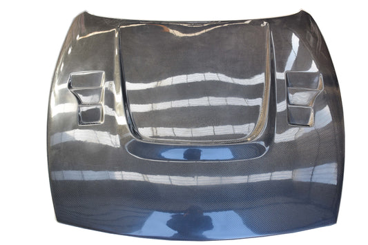 Nissan 370Z Nismo Sport Touring Base Fairlady Z Z34 2009 2010 2011 2012 2013 2014 2015 2016 2017 2018 2019 2020 with Aftermarket Parts - V2 Hood Carbon Fiber/FRP from Aero Republic