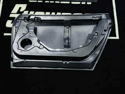 Nissan GTR R35 2017 2018 2019 2020 2021 2022 2023 with Aftermarket Parts - OEM Style Doors Replacement Carbon Fiber from Aero Republic