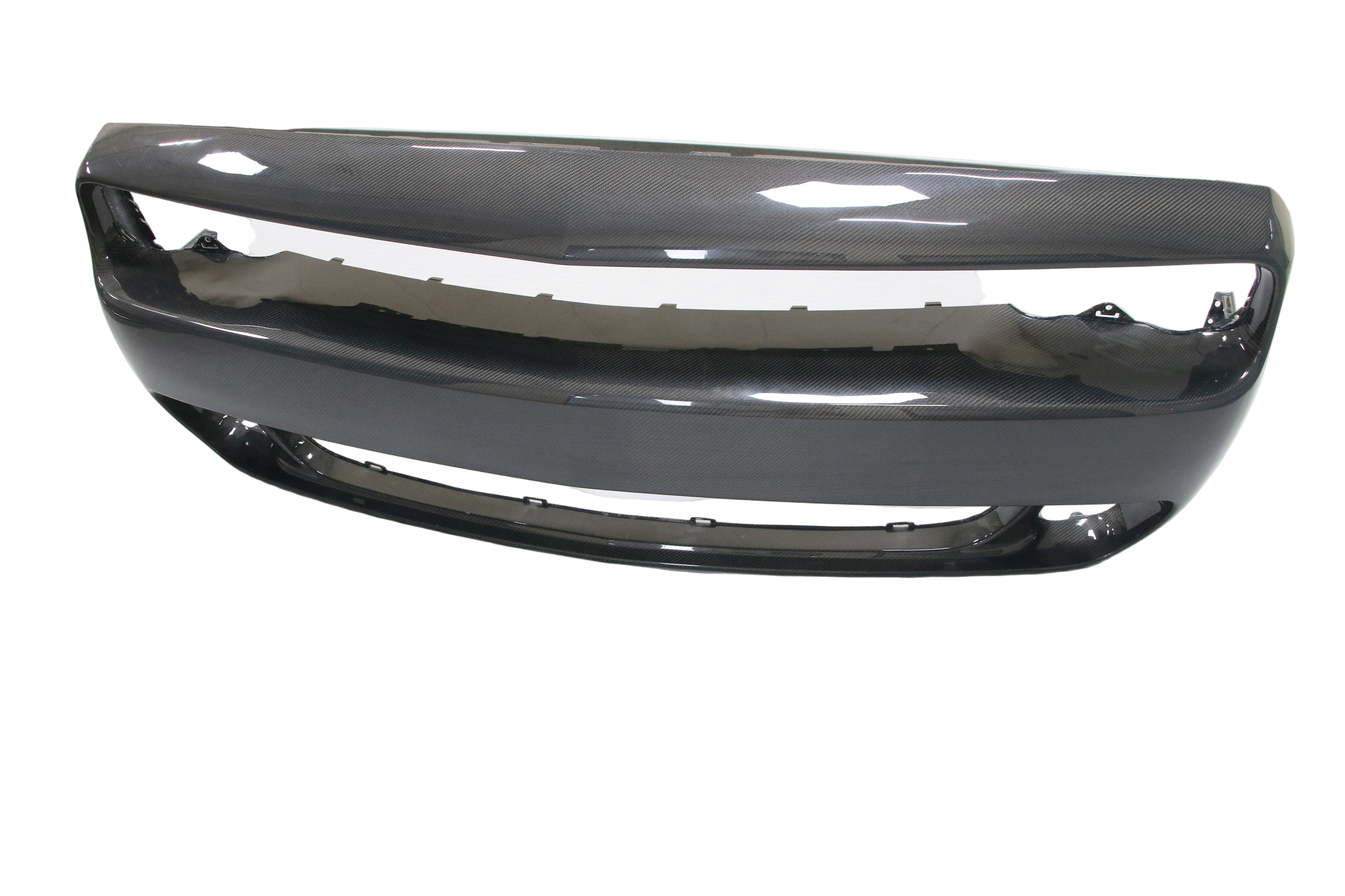 CMST Tuning Front Lip Splitter For Dodge Challenger Hellcat Redeye Scat Pack 392 Carbon Fiber Frp