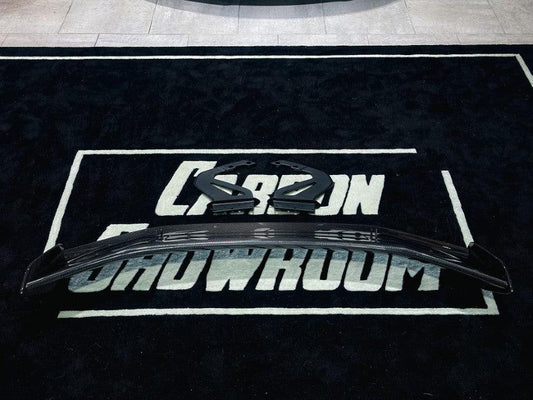 Porsche 718 / 981 / 987 Cayman Base S T GTS R with Aftermarket Parts - GT4RS Style Rear Wing (Aluminum Bracket Included) Pre-preg Carbon Fiber / FRP from Aero Republic