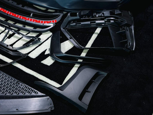Porsche 718 Boxster & Cayman Base S T GTS with Aftermarket Parts - GT4RS Style Front Bumper PP from Aero Republic
