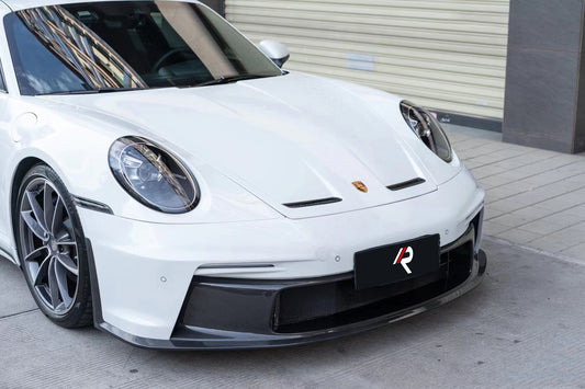 Porsche 911 992.1 Carerra Base/S/T/4/4S/Targa 4/ Targa 4S/GTS/GT3/Turbo/Turbo S 2020 2021 2022 2023 2024 & 911 992.2 Carerra Base/S/T/4/4S/Targa 4/ Targa 4S/GTS/Turbo/Turbo S 2025-ON with Aftermarket Parts - T-ART Style Hood Carbon Fiber from Aero Republic