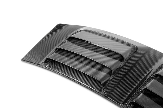 Porsche 911 992.1 Carerra Base/S/T/4/4S/Targa 4/ Targa 4S/GTS 2020 2021 2022 2023 2024 with Aftermarket Parts - TC Stinger GTR Style Engine Lid Cover Replacement Carbon Fiber from Aero Republic