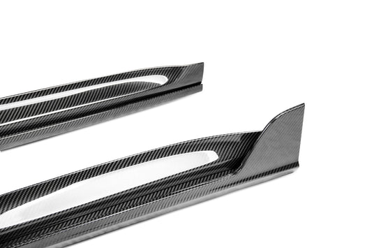Porsche 911 992.1 Carerra Base/S/T/4/4S/Targa 4/ Targa 4S GTS 2020 2021 2022 2023 2024 with Aftermarket Parts - T-ART Style Side Skirts Carbon Fiber from Aero Republic
