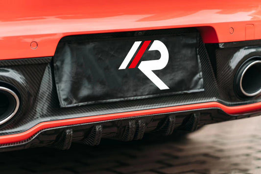 Porsche 911 992.1 Carerra Base/S/T/4/4S/Targa 4/ Targa 4S (for non-aerokit version bumpers) 2020 2021 2022 2023 2024 with Aftermarket Parts - T-ART Style Rear Diffuser Carbon Fiber from Aero Republic