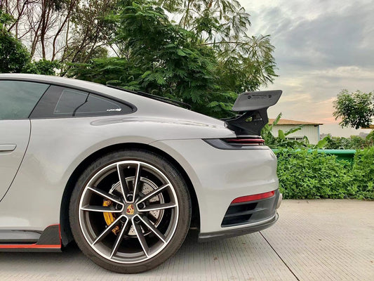 Porsche 911 992.1 Carerra Base/S/T/4/4S/Targa 4/Targa 4S/GTS 2020 2021 2022 2023 2024 with Aftermarket Parts - Rear Lip Spoiler Carbon Fiber / FRP from Aero Republic