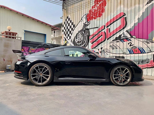 Porsche 911 992.1 Carerra Base/S/T/4/4S/Targa 4/Targa 4S/GTS 2020 2021 2022 2023 2024 with Aftermarket Parts - Rear Lip Spoiler Carbon Fiber / FRP from Aero Republic
