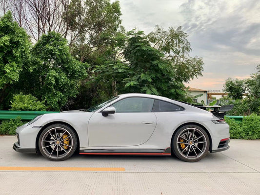 Porsche 911 992.1 Carerra Base/S/T/4/4S/Targa 4/ Targa 4S/GTS 2020 2021 2022 2023 2024 with Aftermarket Parts - Side Skirts Carbon Fiber / FRP from Aero Republic