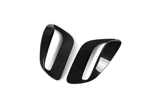 Porsche 911 992.1 Turbo/Turbo S 2020 2021 2022 2023 2024 2025 with Aftermarket Parts - T-ART Style Side Air Intake Carbon Fiber from Aero Republic