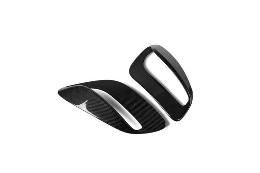 Porsche 911 992.1 Turbo/Turbo S 2020 2021 2022 2023 2024 2025 with Aftermarket Parts - T-ART Style Side Air Intake Carbon Fiber from Aero Republic