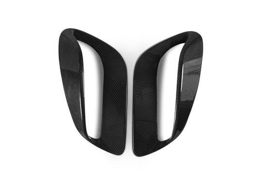 Porsche 911 992.1 Turbo/Turbo S 2020 2021 2022 2023 2024 2025 with Aftermarket Parts - T-ART Style Side Air Intake Carbon Fiber from Aero Republic
