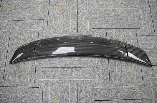 Porsche 911 992.1 Turbo/Turbo S 2020 2021 2022 2023 2024 with Aftermarket Parts - OEM Replacement Style Rear Wing Carbon Fiber / FRP from Aero Republic