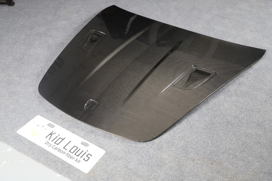 Porsche 987.1 987.2 Cayman & Boxster (Base/S/R) 2005 2006 2007 2008 2009 2010 2011 2012 2 Door Coupe & 2 Door Convertible with Aftermarket Parts - Hood Dry Pre-preg Carbon Fiber from Aero Republic