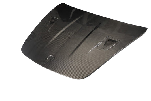 Porsche 987.1 987.2 Cayman & Boxster (Base/S/R) 2005 2006 2007 2008 2009 2010 2011 2012 2 Door Coupe & 2 Door Convertible with Aftermarket Parts - Hood Dry Pre-preg Carbon Fiber from Aero Republic