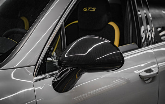 Porsche Cayenne 958 958.1 92A Cayenne Base/S/Hybrid/GTS/Turbo/Turbo S/Diesel 2011-2014 with Aftermarket Parts - OE Style Replacement Mirror Caps Pre-preg Carbon Fiber from Aero Republic