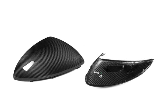 Porsche Cayenne 958 958.1 92A Cayenne Base/S/Hybrid/GTS/Turbo/Turbo S/Diesel 2011-2014 with Aftermarket Parts - OE Style Replacement Mirror Caps Pre-preg Carbon Fiber from Aero Republic