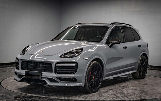 Porsche Cayenne 958 958.2 92A Cayenne Base/S/E-Hybrid/GTS/Turbo/Turbo S/Diesel/S Diesel 2015 2016 2017 2018 with Aftermarket Parts - OE Style / equipped with blind assist & without blind assist Replacement Mirror Caps Pre-preg Carbon Fiber from Aero Republic