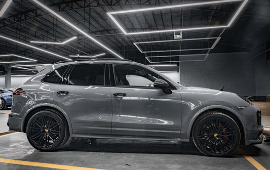 Porsche Cayenne 958 958.2 92A Cayenne Base/S/E-Hybrid/GTS/Turbo/Turbo S/Diesel/S Diesel 2015 2016 2017 2018 with Aftermarket Parts - OE Style / equipped with blind assist & without blind assist Replacement Mirror Caps Pre-preg Carbon Fiber from Aero Republic