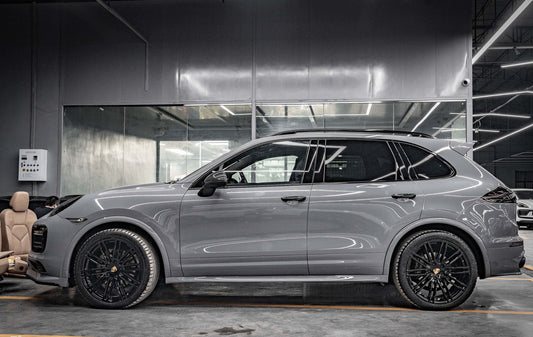 Porsche Cayenne 958 958.2 92A Cayenne Base/S/E-Hybrid/GTS/Turbo/Turbo S/Diesel/S Diesel 2015 2016 2017 2018 with Aftermarket Parts - OE Style / equipped with blind assist & without blind assist Replacement Mirror Caps Pre-preg Carbon Fiber from Aero Republic
