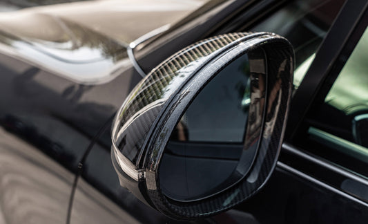 Porsche Cayenne 9Y0 9Y0.1 Base/S/GTS/Turbo/Turbo S LHD (Left Hand Drive) 2019 2020 2021 2022 2023 & Cayenne 9Y3 9Y3.1 Base/S/GTS/Turbo/Turbo S/Turbo GT LHD (Left Hand Drive) 2019 2020 2021 2022 2023 with Aftermarket Parts - OE Style Replacement Mirror Caps Pre-preg Carbon Fiber from Aero Republic
