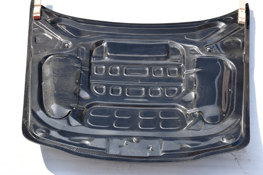 Porsche Panamera 970 970.1 970.2 2/4/4S/GTS/Turbo/Turbo S 2010 2011 2012 2013 2014 2015 2016 with Aftermarket Parts - V1 Hood Carbon Fiber / FRP from Aero Republic