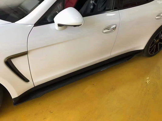 Porsche Panamera 970 970.1 970.2 2/4/4S/GTS/Turbo/Turbo S 2010 2011 2012 2013 2014 2015 2016 with Aftermarket Parts - Side Skirts Carbon Fiber from Aero Republic