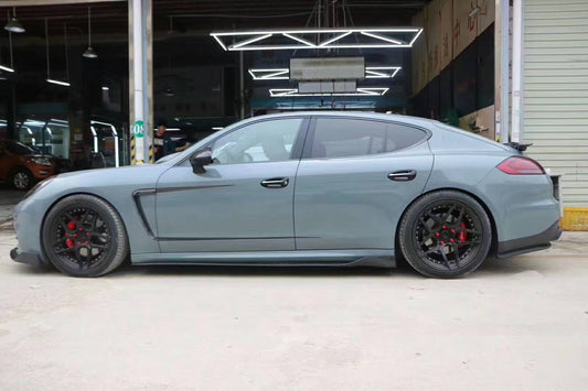 Porsche Panamera 970.2 2/4/4S Facelift 2014 2015 2016 with Aftermarket Parts - Front Lip Carbon Fiber from Aero Republic
