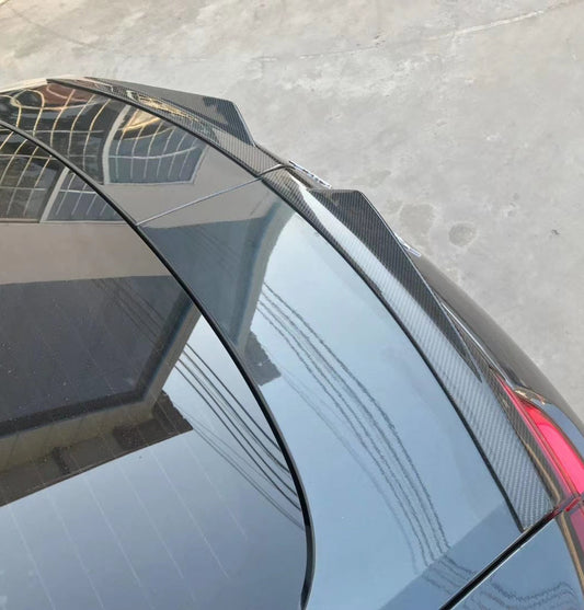 Porsche Panamera 971 971.1 RWD/Base/4/4S/GTS/Turbo/Turbo S 2017 2018 2019 2020 & 971 971.2 RWD/Base/4/4S/GTS/Turbo/Turbo S 2021 2022 2023 with Aftermarket Parts - Rear Lip Spoiler Carbon Fiber / FRP from Aero Republic