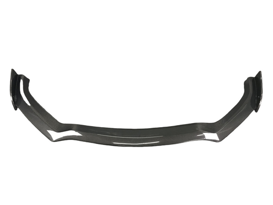 Infiniti Q60 Red Sport 400 Premium Luxe Sport Pure 2017 2018 2019 2020 2021 2022 with Aftermarket Parts - Integrated Front Lip Carbon Fiber from Aero Republic