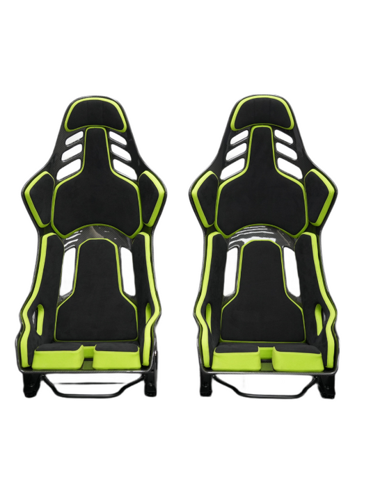 Aero Republic Recar Podium Style Universal Racing Bucket Seat Dry Pre-preg Carbon Fiber