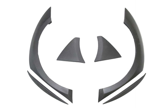 BMW M3 G80 2021-ON with Aftermarket Parts - SCORPION Widebody Wheel Arches Dry Pre-preg Carbon Fiber from Aero Republic