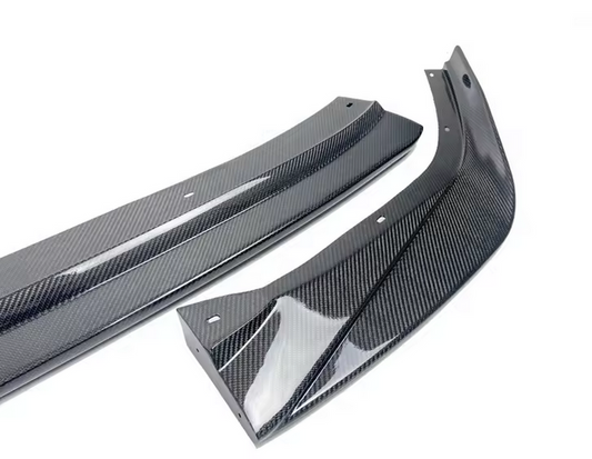 Subaru WRX S4 2022-ON with Aftermarket Parts - V3 Front Lip Carbon Fiber from Aero Republic