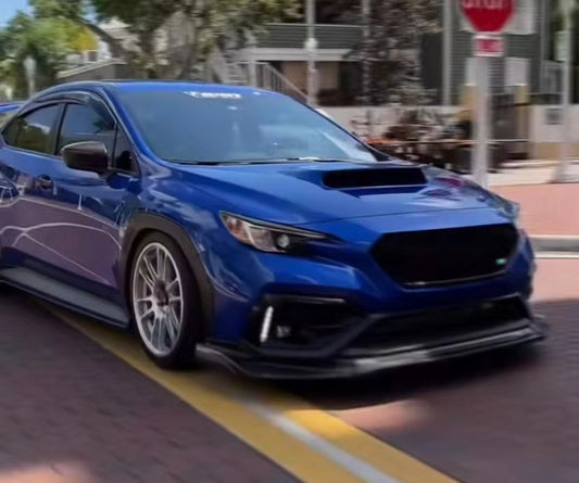 Subaru WRX S4 2022-ON with Aftermarket Parts - V3 Front Lip Carbon Fiber from Aero Republic