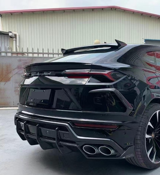 Lamborghini Urus Aftermarket Parts - TC Style Carbon Fiber Rear Trunk Spoiler