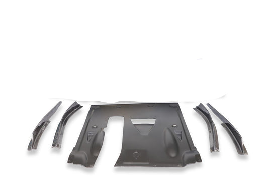 Upgrade Your Nissan GTR R35 CBA DBA EBA 2008 2009 2010 2011 2012 2013 2014 2015 2016 2017 2018 2019 2020 2021 2022 2023 2024 with Aftermarket Parts - TS Style Rear Under Fins Carbon Fiber / FRP from Aero Republic