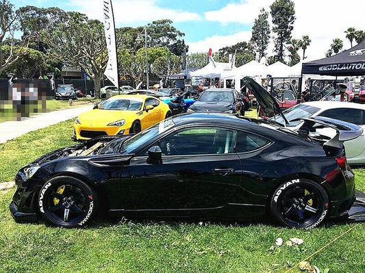 Toyota GT86 86 TRD GT SE Base ZN6 2017 2018 2019 2020 & Scion FR-S FRS ZN6 2013 2014 2015 2016 & Subaru BRZ TS Limited Premium ZN6 2013 2014 2015 2016 2017 2018 2019 2020 with Aftermarket Parts - GTR Style Rear Wing Carbon Fiber from Aero Republic