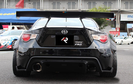 Toyota Scion Subaru GT86 86 TRD GT SE Base ZN6 2017 2018 2019 2020 & Scion FR-S FRS ZN6 2013 2014 2015 2016 & BRZ TS Limited Premium ZN6 2013 2014 2015 2016 2017 2018 2019 2020 with Aftermarket Parts - RB Style Rear Wing Carbon Fiber from Aero Republic