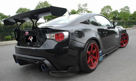 Toyota Scion Subaru GT86 86 TRD GT SE Base ZN6 2017 2018 2019 2020 & Scion FR-S FRS ZN6 2013 2014 2015 2016 & BRZ TS Limited Premium ZN6 2013 2014 2015 2016 2017 2018 2019 2020 with Aftermarket Parts - RB Style Rear Wing Carbon Fiber from Aero Republic