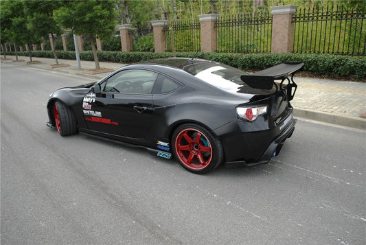 Toyota Scion Subaru GT86 86 TRD GT SE Base ZN6 2017 2018 2019 2020 & Scion FR-S FRS ZN6 2013 2014 2015 2016 & BRZ TS Limited Premium ZN6 2013 2014 2015 2016 2017 2018 2019 2020 with Aftermarket Parts - RB Style Rear Wing Carbon Fiber from Aero Republic