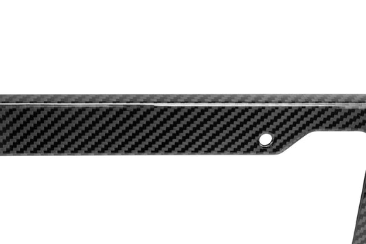 Vehicle with Aftermarket Parts - US Style USA North American Spec 2-Hole Carbon Fiber License Plate Frame Dry Pre-preg Carbon Fiber from Aero Republic