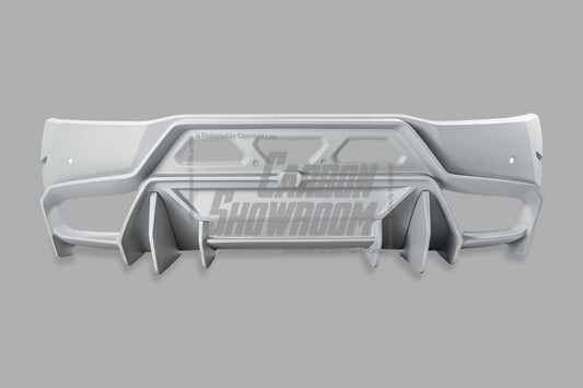 Aero Republic V Style Carbon Fiber Rear Bumper & Diffuser For Lamborghini Huracan LP580 LP610