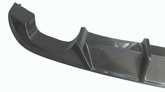 Volkswagen Golf R GTI Base MK7 (quad tips conversion for GTI and base Golf) 2015 2016 2017 2018 with Aftermarket Parts - Rear Diffuser Carbon Fiber from Aero Republic