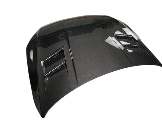Volkswagen Golf R GTI Base MK7 MK7.5 2015 2016 2017 2018 2019 2020 2021 with Aftermarket Parts - Hood Carbon Fiber from Aero Republi