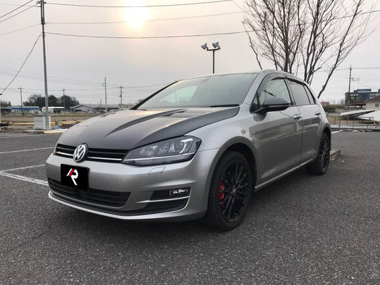 Volkswagen Golf R GTI Base MK7 MK7.5 2015 2016 2017 2018 2019 2020 2021 with Aftermarket Parts - Hood Carbon Fiber from Aero Republi