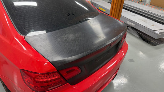 Aero Republic Vor Style Ducktail Trunk for BMW M3 E92 2007-2013 Dry Pre-preg Carbon Fiber