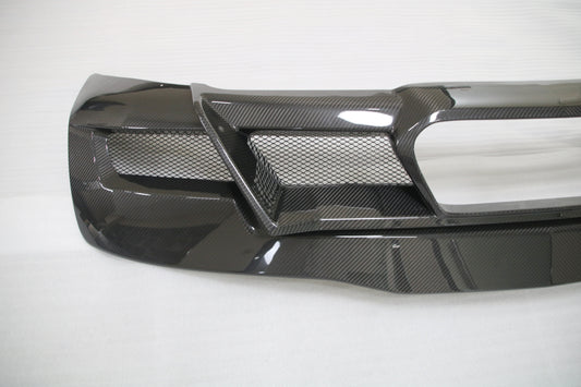 Chevrolet Corvette C8 Base E-Ray Z06 2020-ON with Aftermarket Parts - Z06 Center Exit Style Rear Diffuser Dry Pre-preg Carbon Fiber from Aero Republic