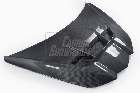 Chevrolet Corvette C8 2020-ON with Aftermarket Parts - Hood Bonnet Carbon Fiber / FRP from Aero Republic