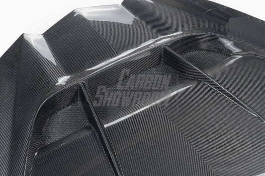 Chevrolet Corvette C8 2020-ON with Aftermarket Parts - Hood Bonnet Carbon Fiber / FRP from Aero Republic