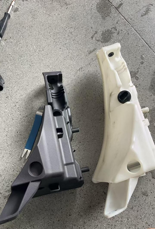 Porsche 911 992.1 Carerra Base/S/T/4/4S/Targa 4/Targa 4S/GTS/GT3RS/Turbo/Turbo S/ST 2020 2021 2022 2023 2024 911 992.2 Carerra Base/S/T/4/4S/Targa 4/Targa 4S/GTS/Turbo/Turbo S 2025-ON with Aftermarket Parts - GT3RS Conversion Windshield Washer Fluid Reservoir Dry Pre-preg Carbon Fiber from Aero Republic